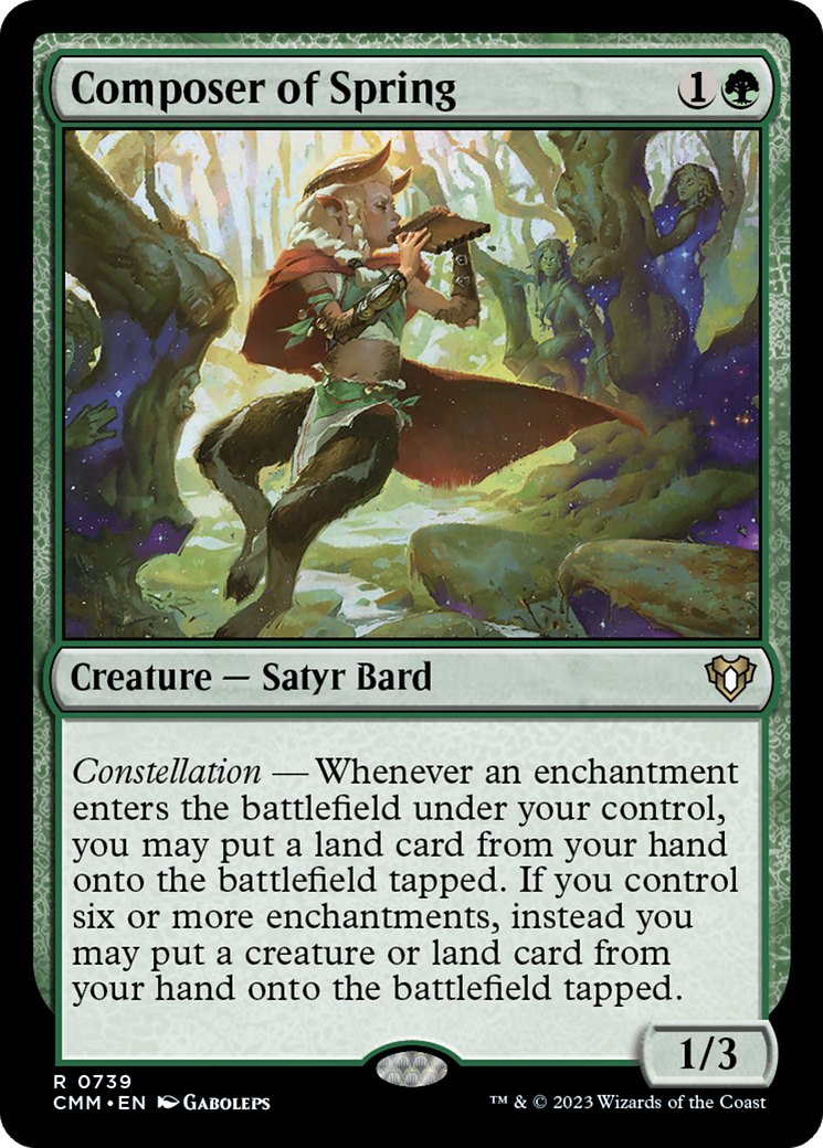 Composer of Spring [CMM - 739]