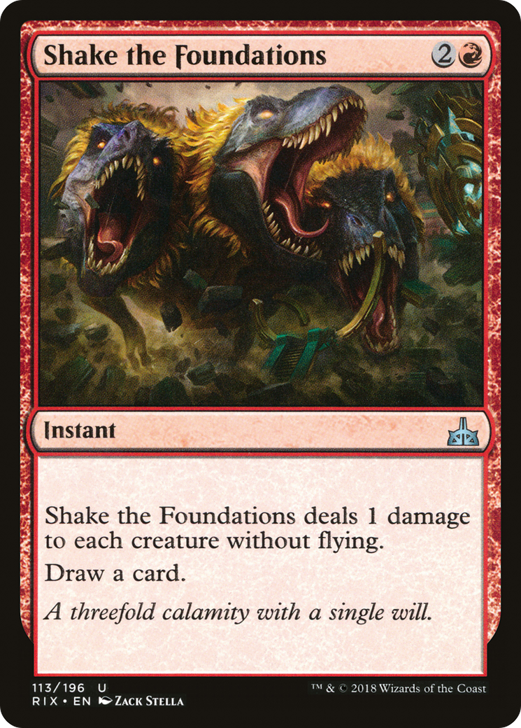 Shake the Foundations [RIX - 113]