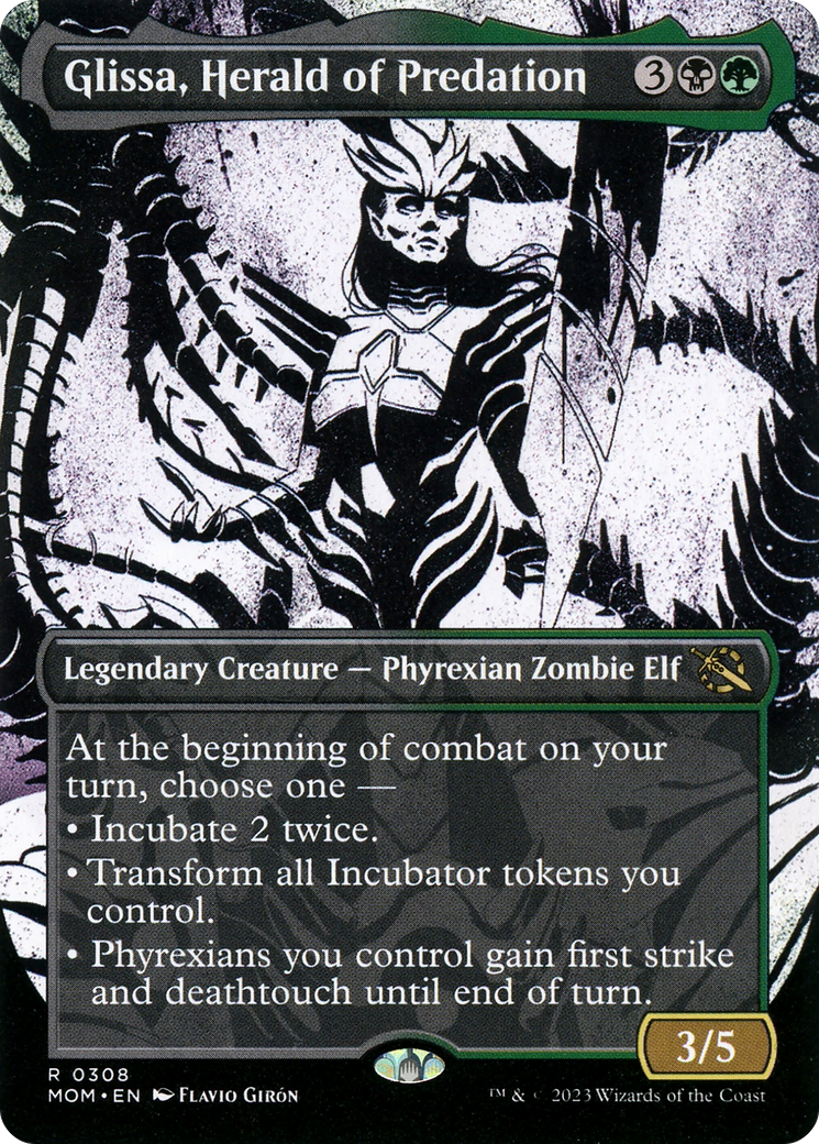 Glissa, Herald of Predation (Showcase) [MOM - 308]