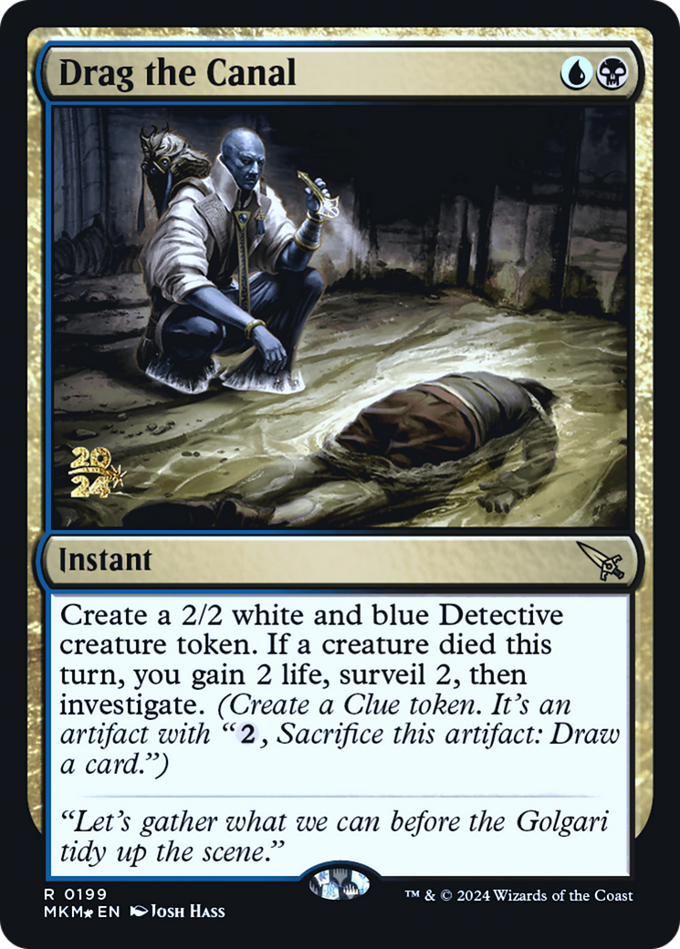 Drag the Canal [PRE - 199]