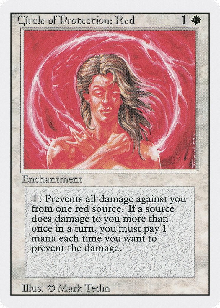 Circle of Protection: Red [3ED - N/A]