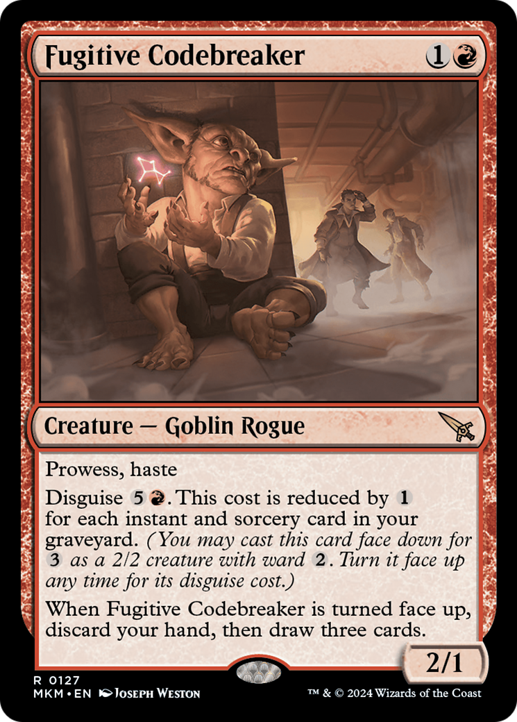 Fugitive Codebreaker [MKM - 127]