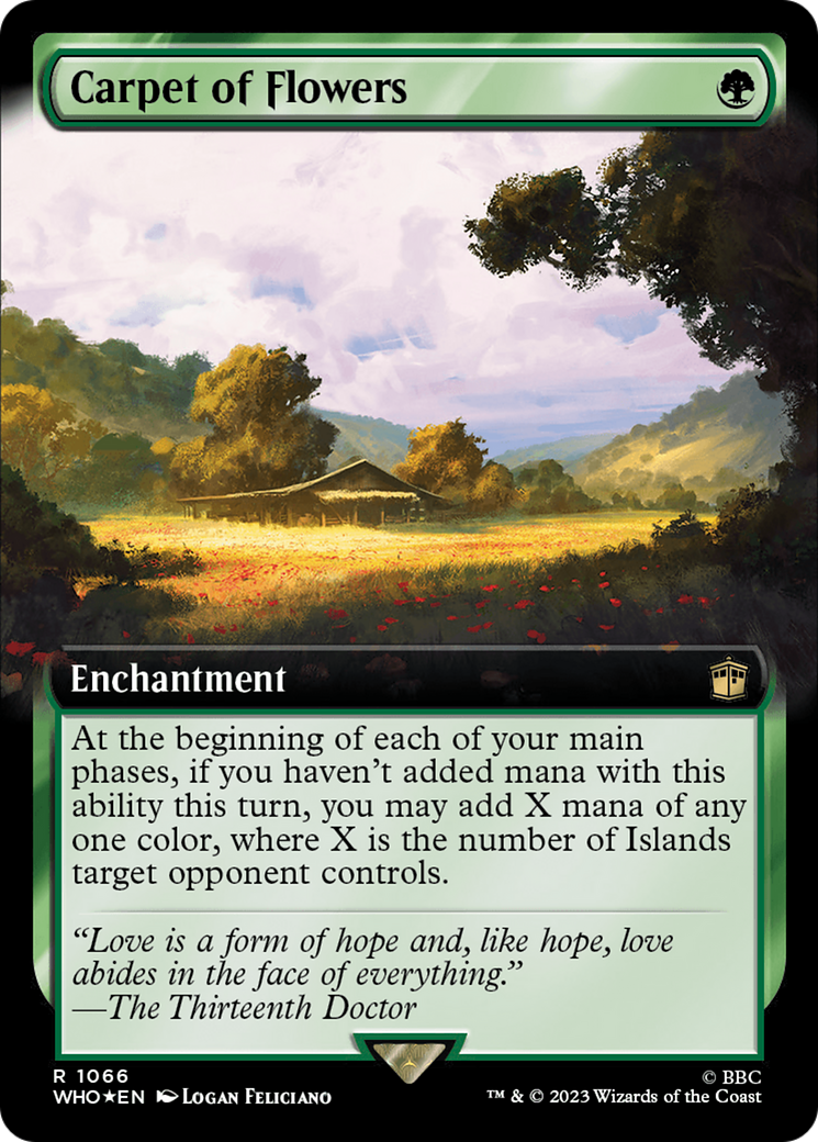 Carpet of Flowers (Extended Art) (Surge Foil) [WHO - 1066]