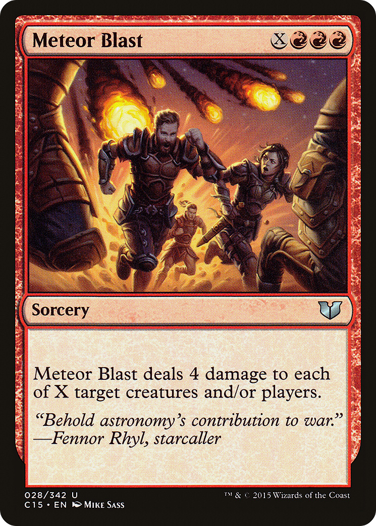 Meteor Blast [C15 - 28]