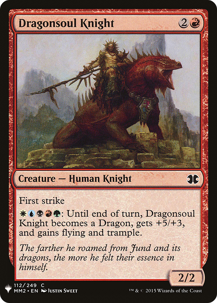 Dragonsoul Knight [LIST - 112]