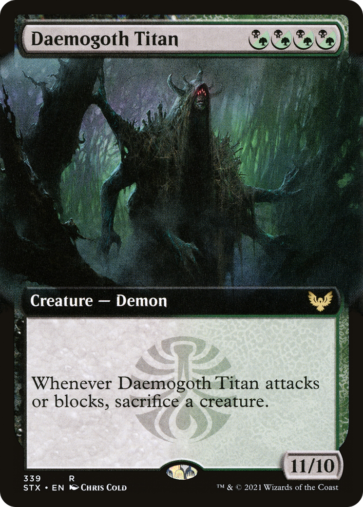 Daemogoth Titan (Extended Art) [STX - 339]