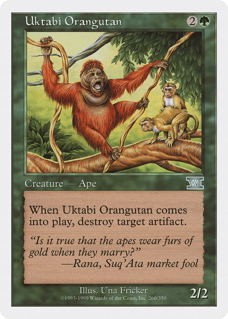 Uktabi Orangutan [6ED - 260]