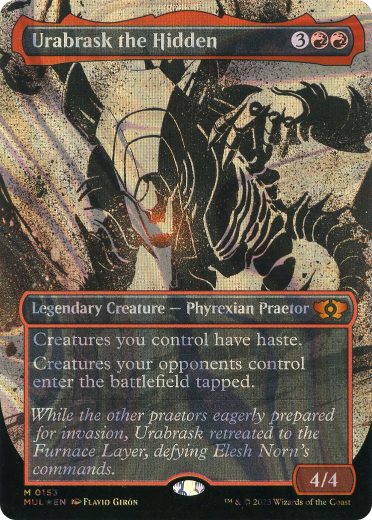 Urabrask the Hidden (Halo Foil) [MUL - 153]