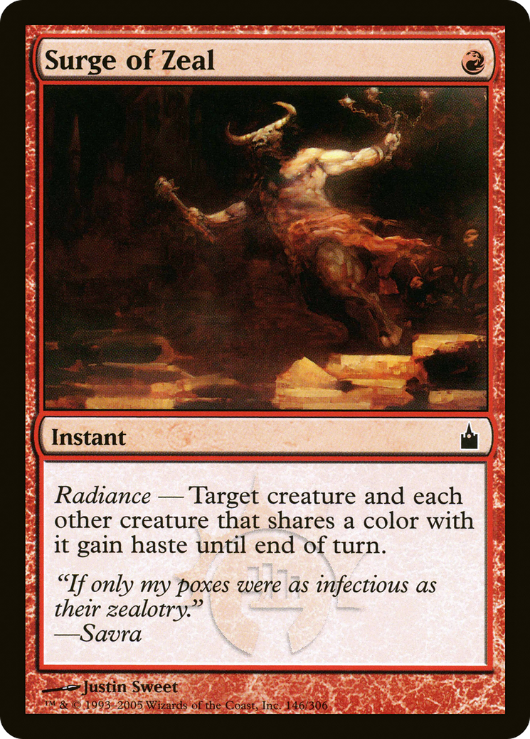 Surge of Zeal [RAV - 146]
