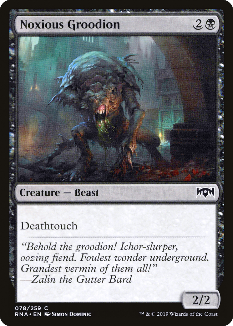 Noxious Groodion [RNA - 78]