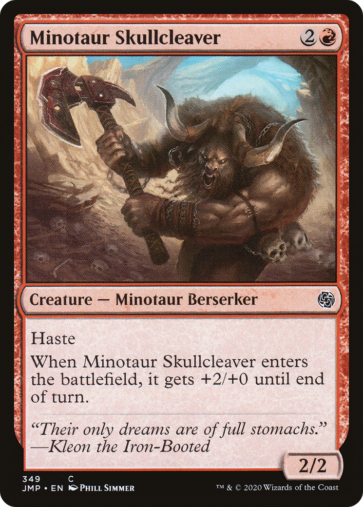 Minotaur Skullcleaver [JMP - 349]