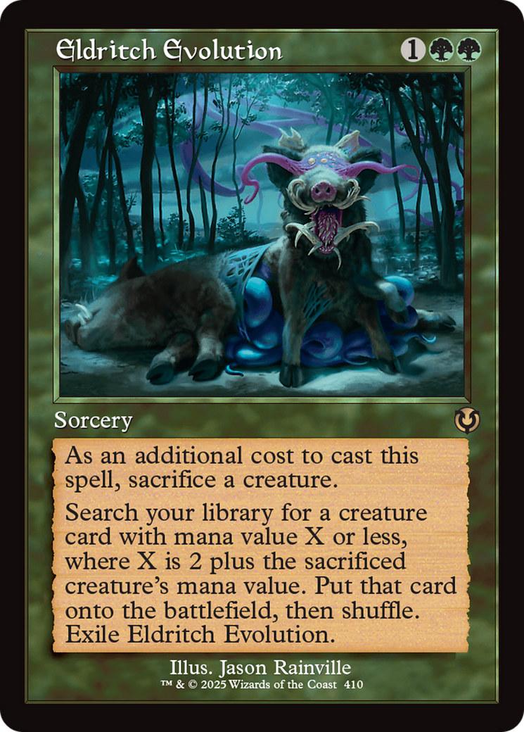 Eldritch Evolution (Retro Frame) [INR - 410]