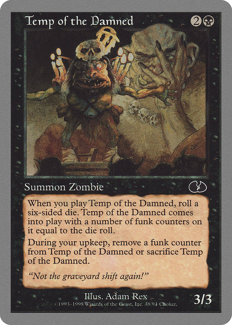 Temp of the Damned [UGL - 38]