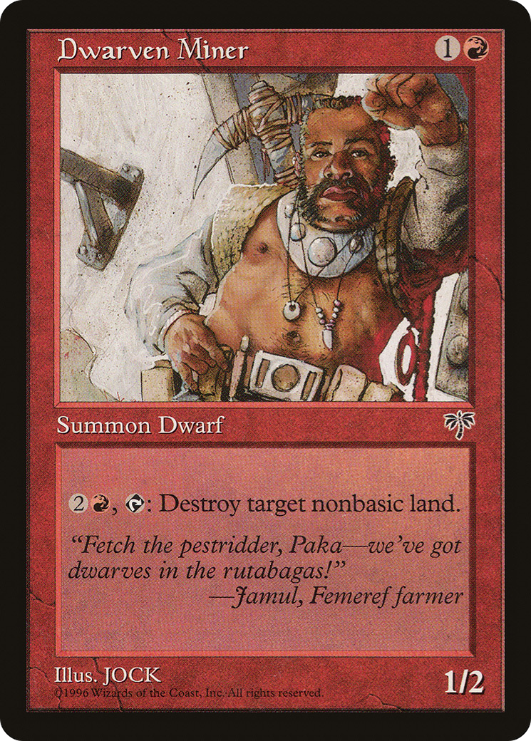 Dwarven Miner [MIR - N/A]