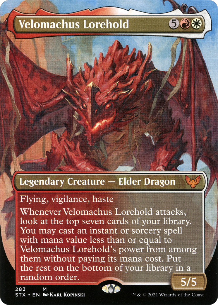 Velomachus Lorehold (Borderless) [STX - 283]