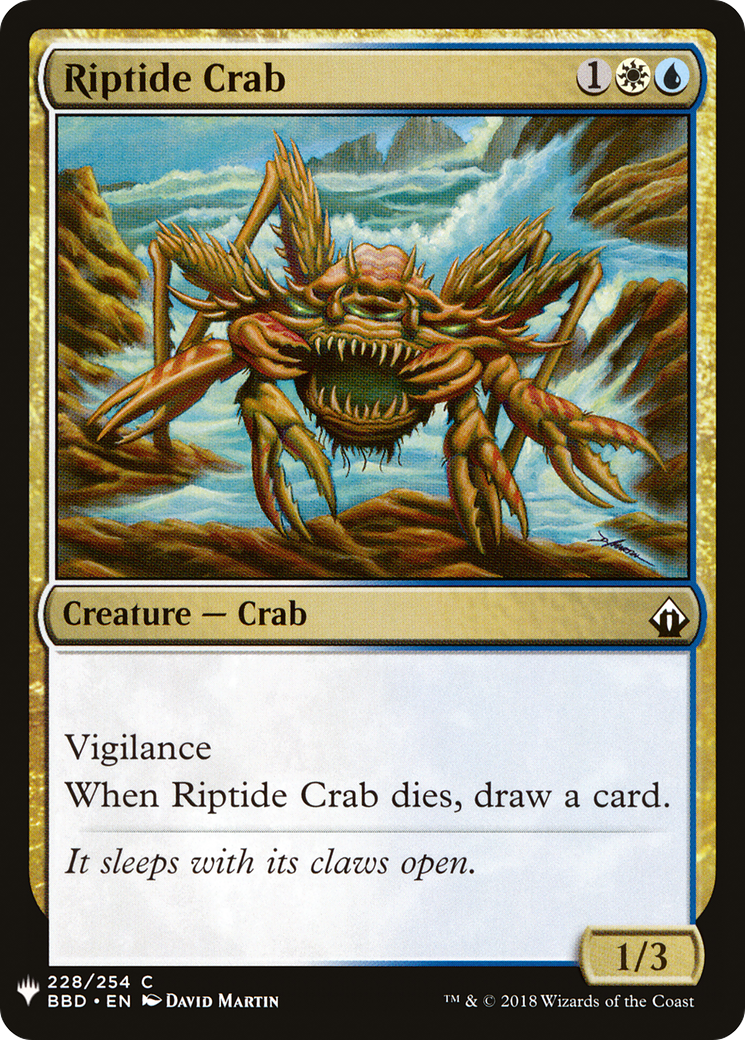 Riptide Crab [LIST - 228]