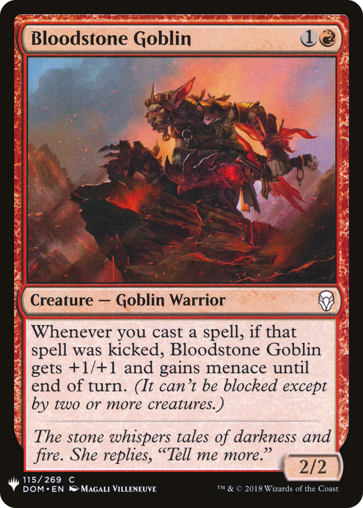 Bloodstone Goblin [LIST - 115]