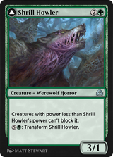 Shrill Howler // Howling Chorus (SIR-214) - Shadows over Innistrad Remastered