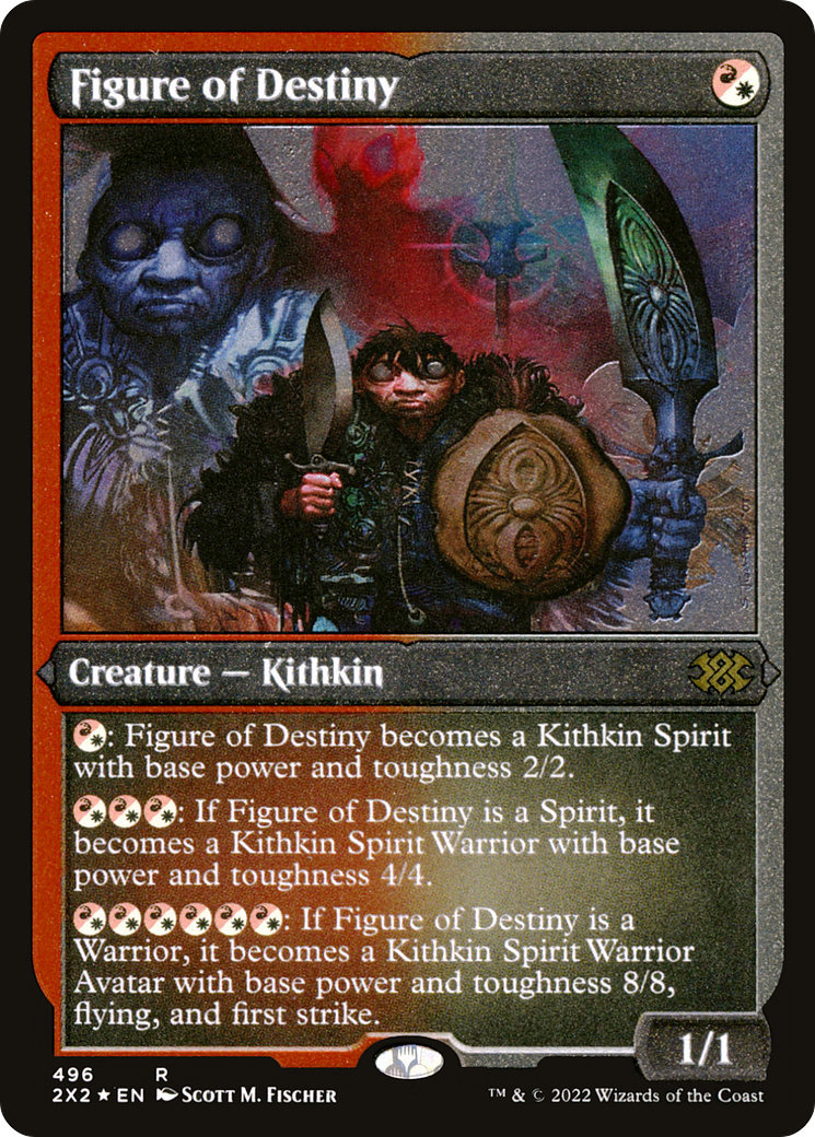 Figure of Destiny (Foil Etched) [2X2 - 496]
