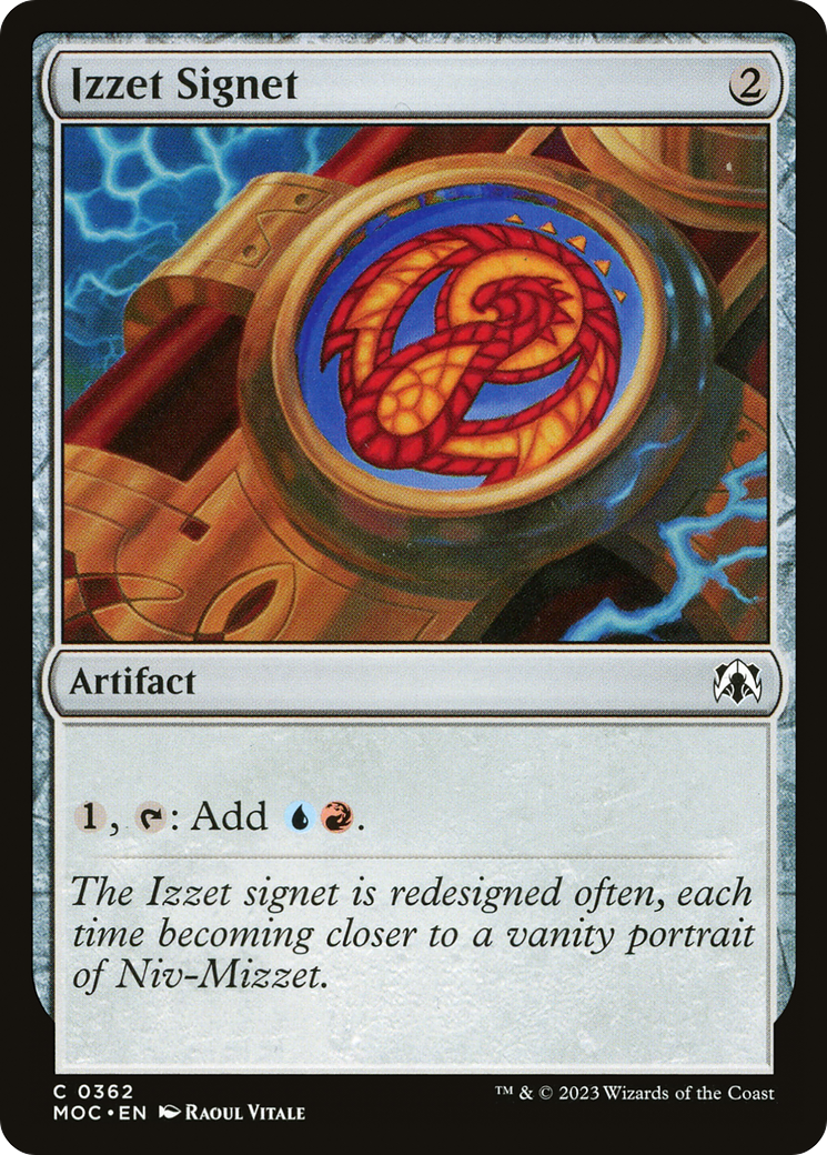 Izzet Signet [MOC - 362]