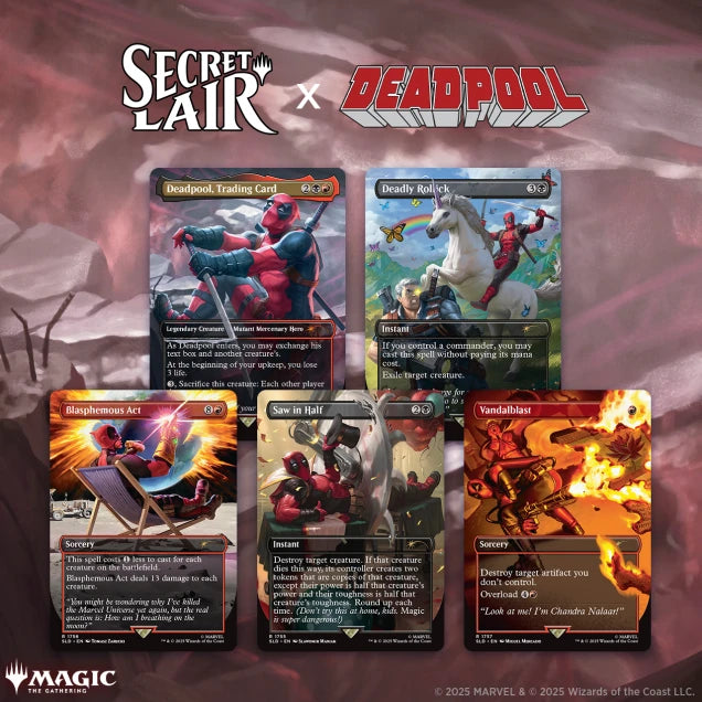 Secret Lair Drop: Secret Lair x Marvel's Deadpool: April Pool's Day! - Non-Foil Edition [SLD]