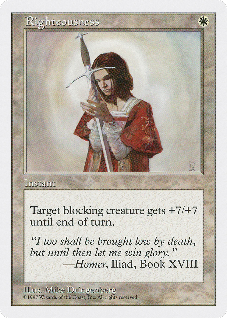 Righteousness [5ED - N/A]
