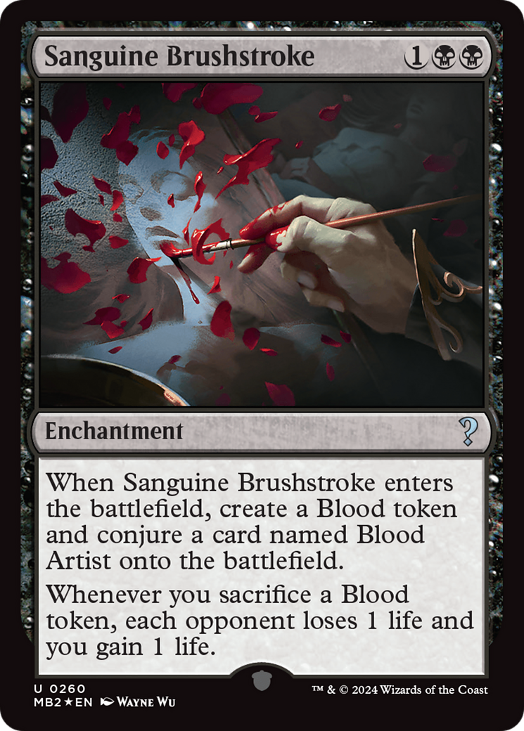 Sanguine Brushstroke [MB2 - 260]