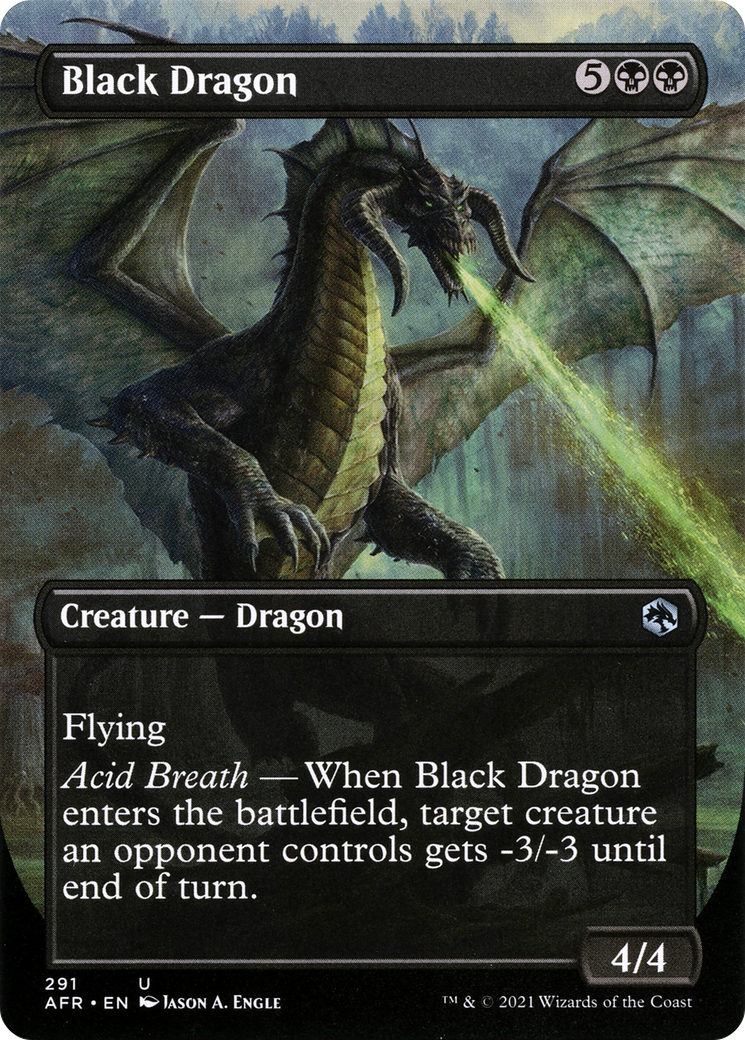 Black Dragon (Borderless) [AFR - 291]