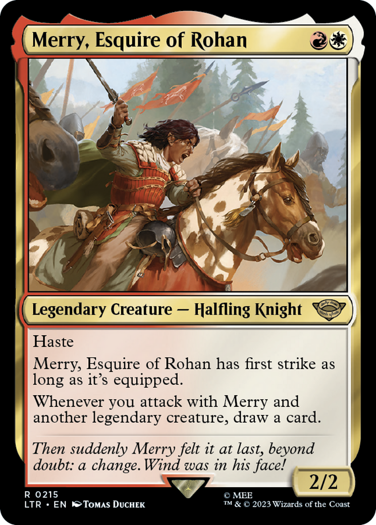 Merry, Esquire of Rohan [LTR - 215]