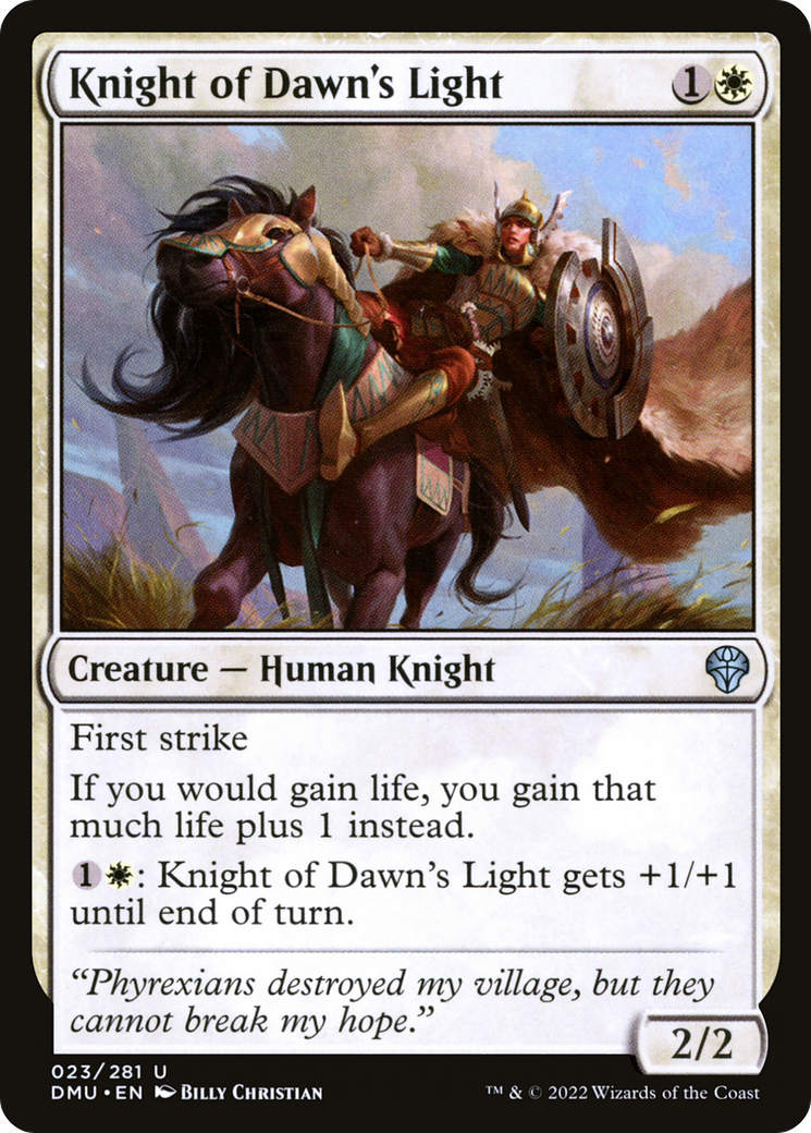 Knight of Dawn's Light [DMU - 23]