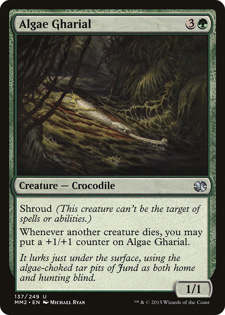 Algae Gharial [MM2 - 137]