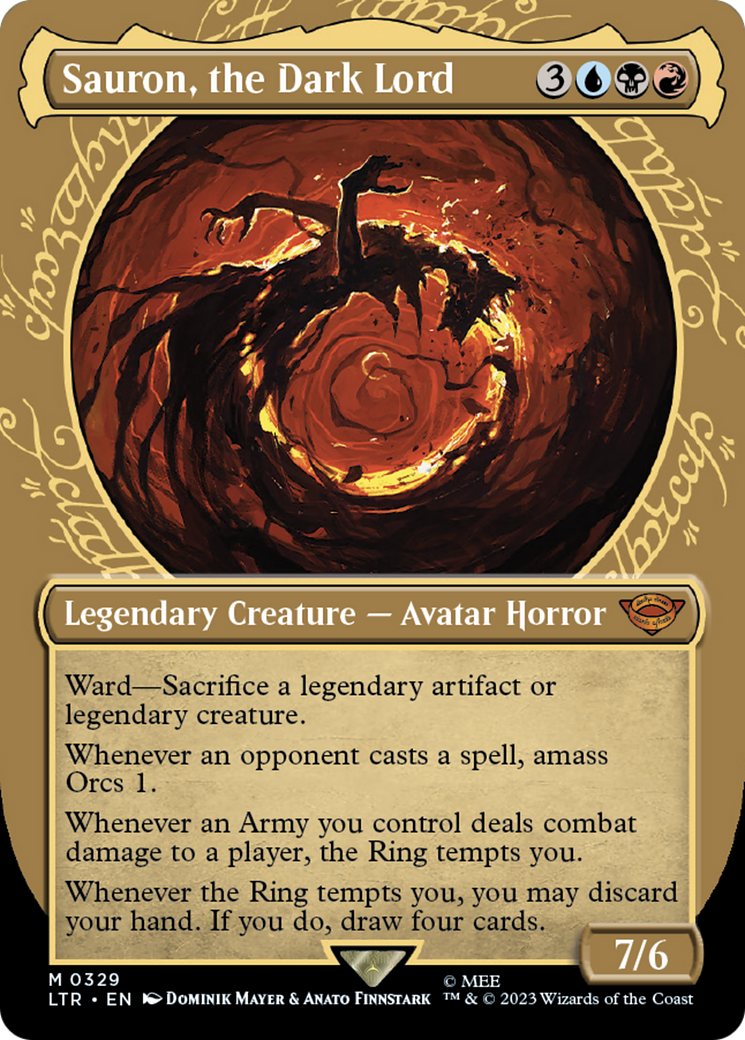Sauron, the Dark Lord (Showcase) [LTR - 329]