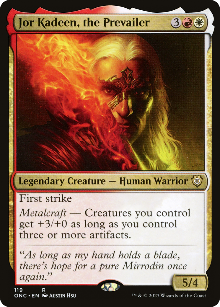 Jor Kadeen, the Prevailer [ONC - 119]
