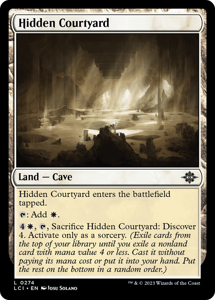 Hidden Courtyard [LCI - 274]