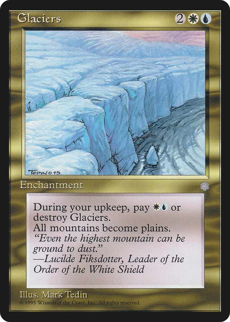 Glaciers [ICE - N/A]