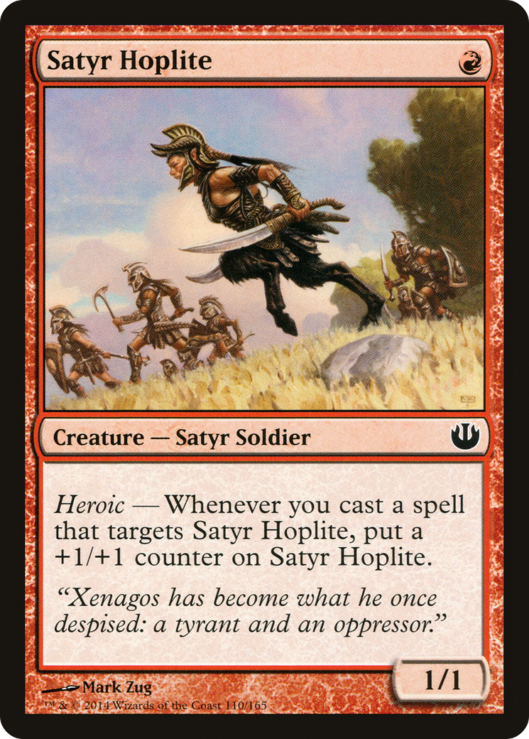 Satyr Hoplite [JOU - 110]