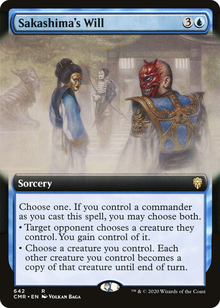 Sakashima's Will (Extended Art) [CMR - 642]