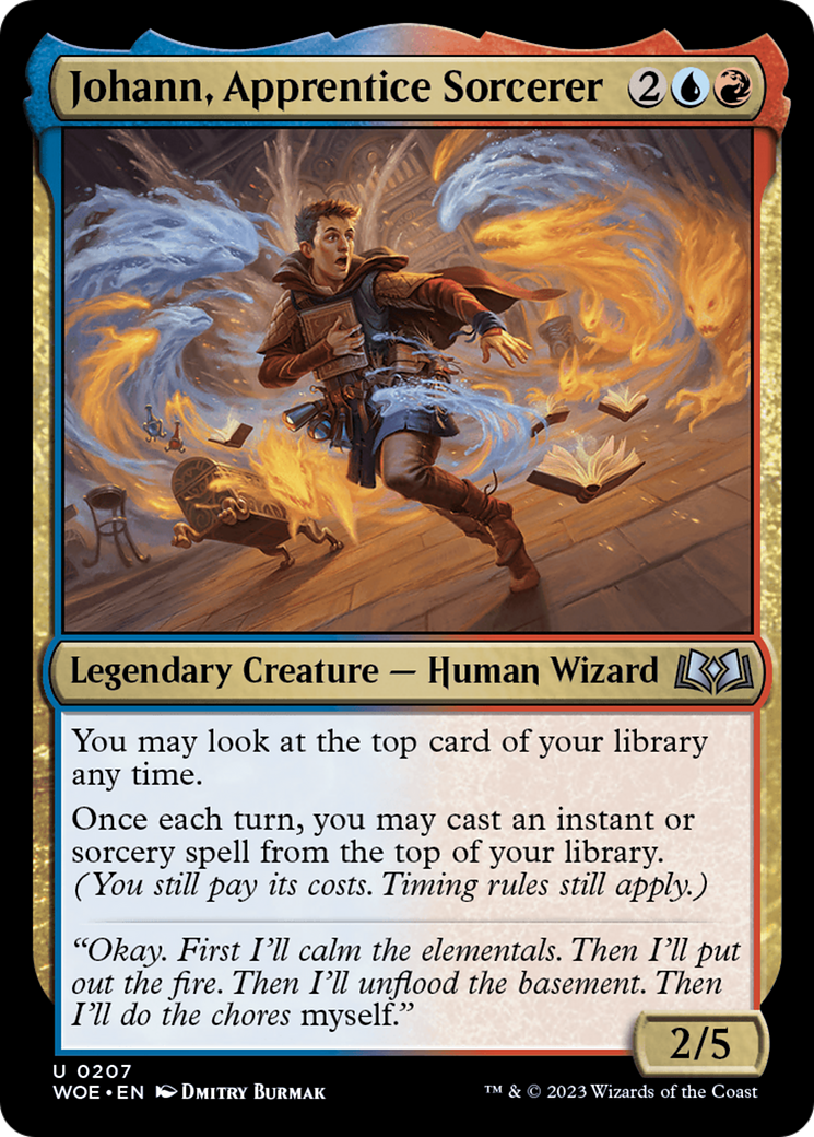 Johann, Apprentice Sorcerer [WOE - 207]