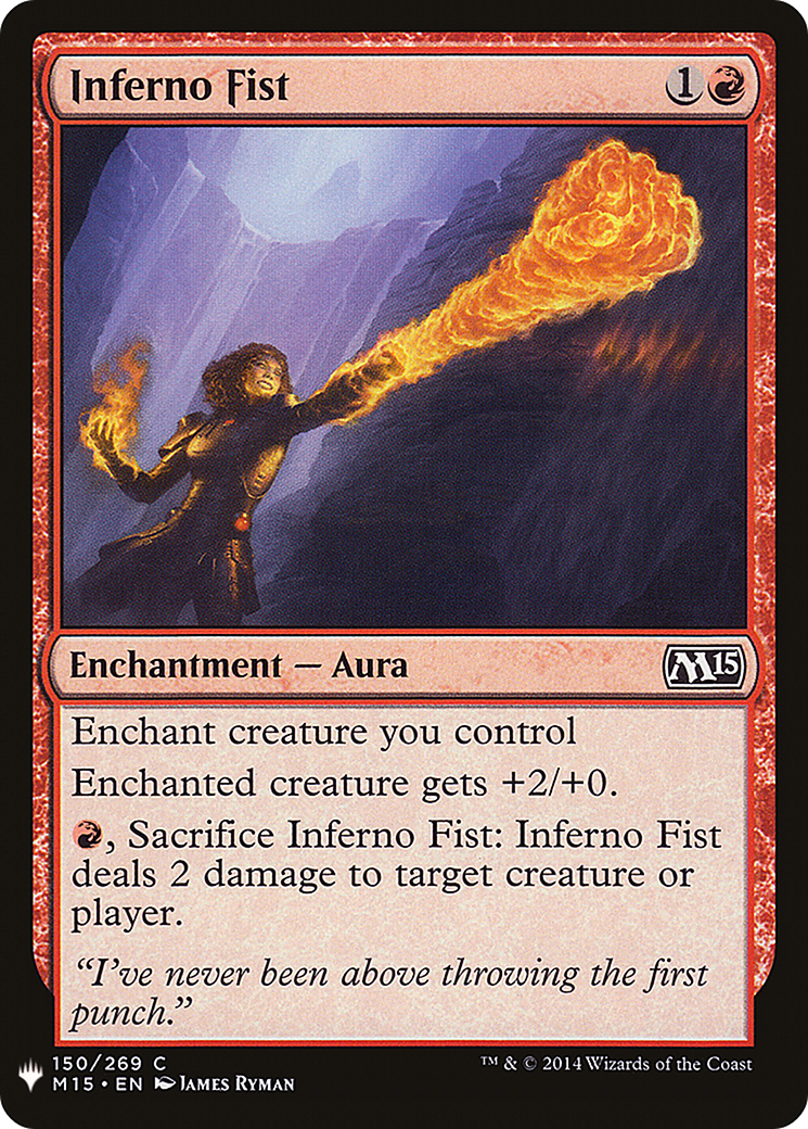 Inferno Fist [LIST - 150]