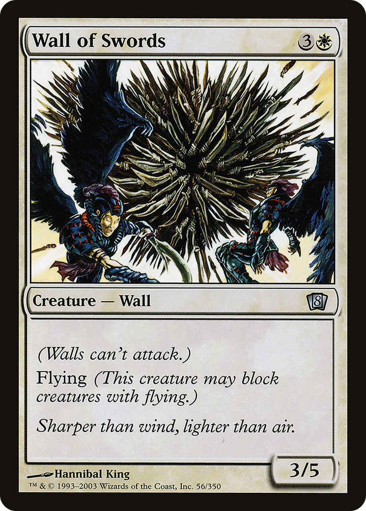 Wall of Swords (8ED-056) - 8th Edition