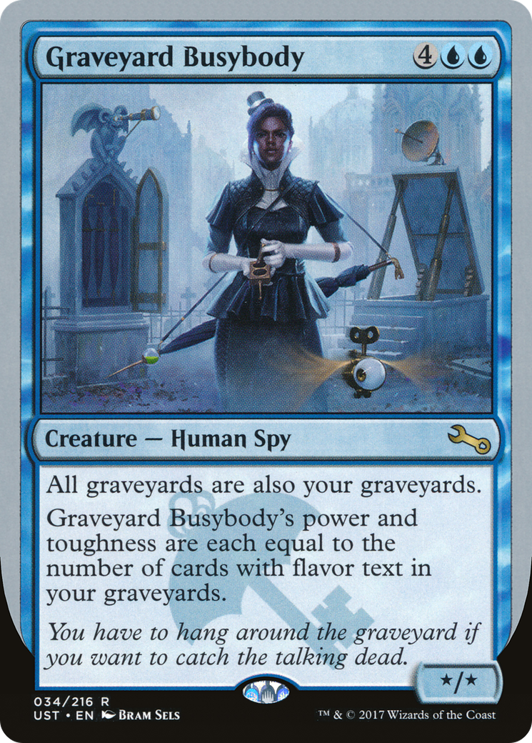 Graveyard Busybody [UST - 34]