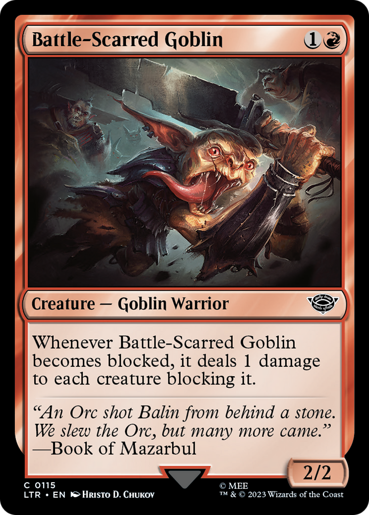 Battle-Scarred Goblin [LTR - 115]