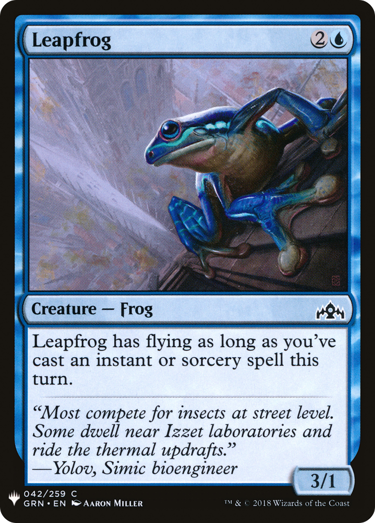 Leapfrog [LIST - 42]