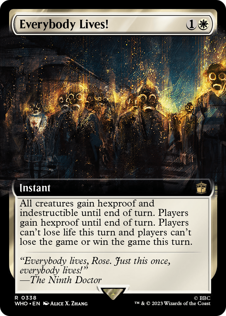 Everybody Lives! (Extended Art) [WHO - 338]
