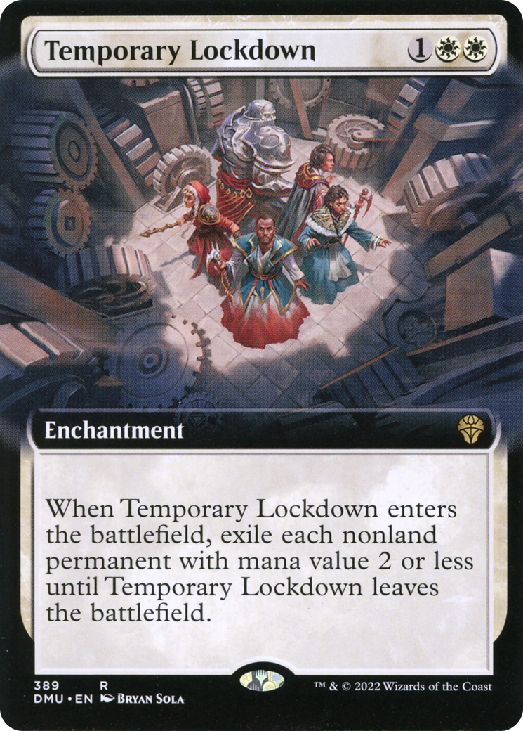 Temporary Lockdown (Extended Art) [DMU - 389]