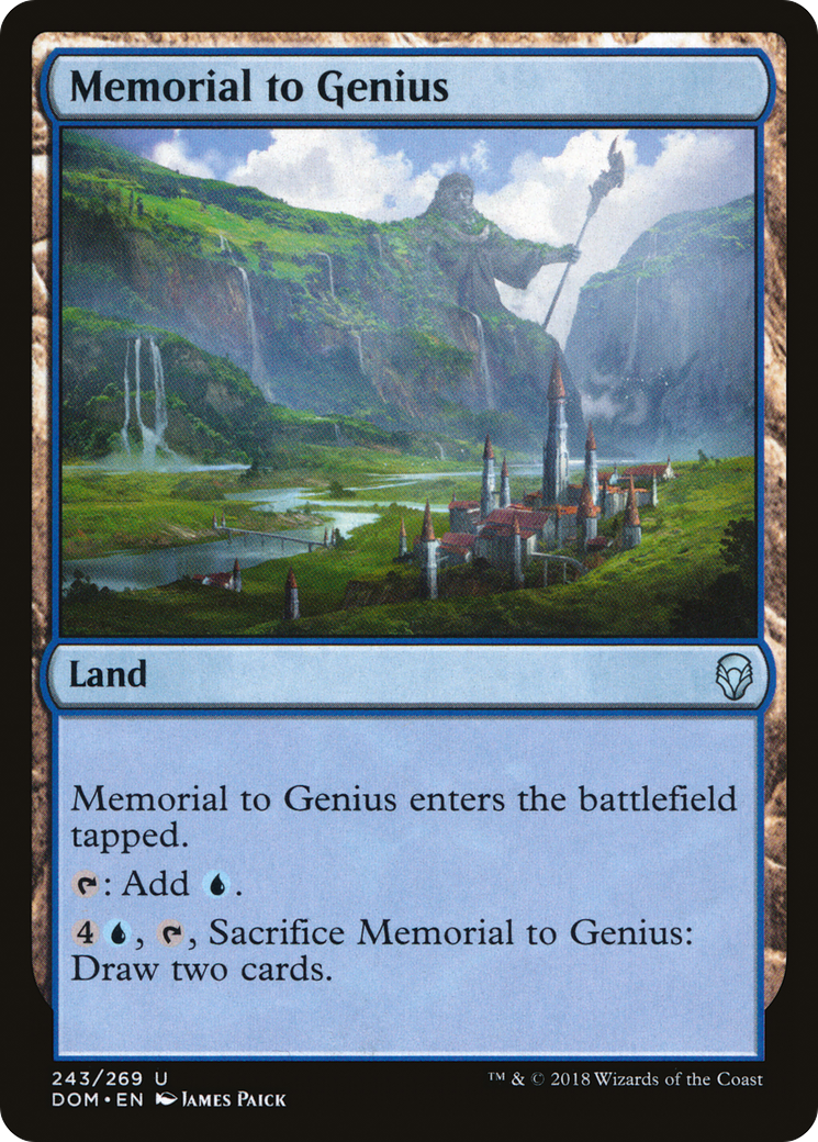 Memorial to Genius [DOM - 243]