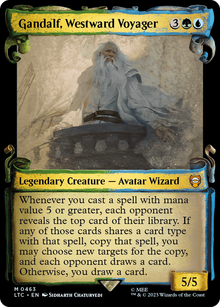 Gandalf, Westward Voyager (Showcase Scrolls) [LTC - 463]