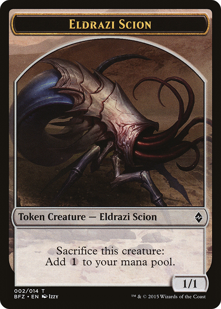Eldrazi Scion Token (002) [BFZ - 2]