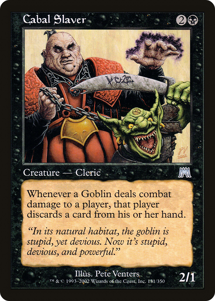 Cabal Slaver [ONS - 131]