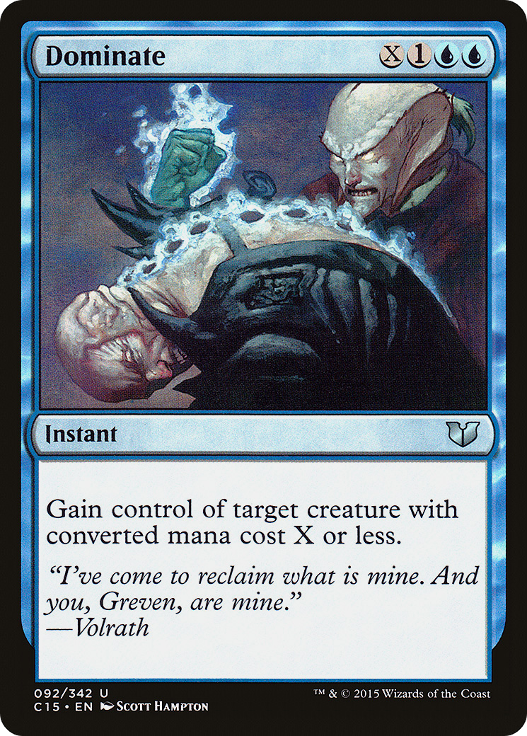 Dominate [C15 - 92]